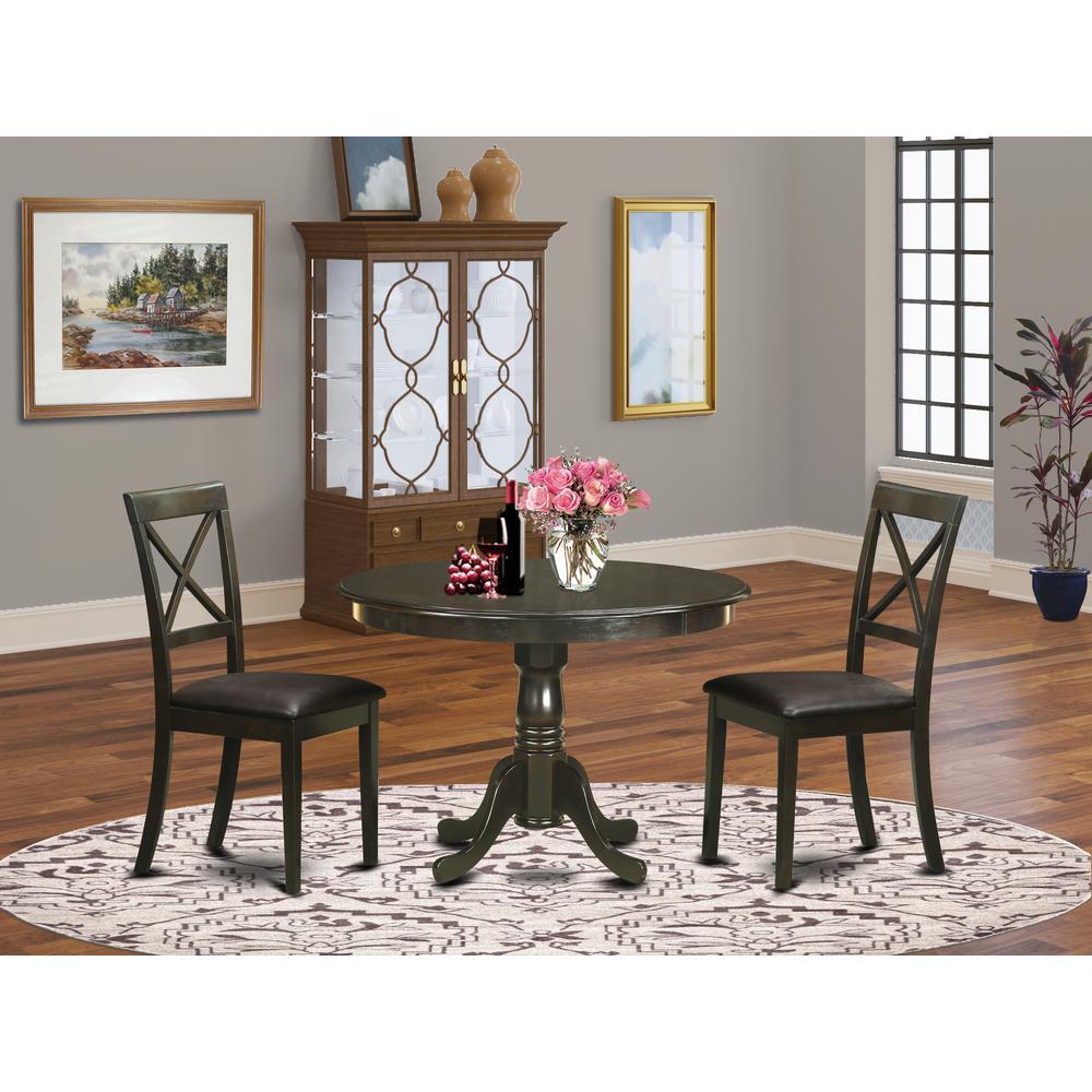 PC Kitchen nook Dining set-Dining Table and Dining Chairs