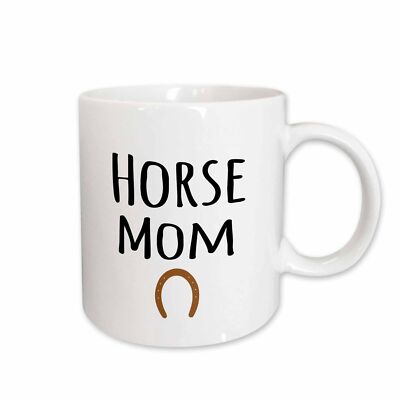 3dRose Horse Mom - for female equus owners and girl equine lovers - enthusiasts