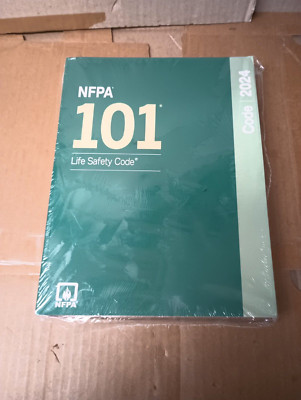 NEW NFPA 101 LIFE SAFETY CODE 2024 BOOK FAST/FREE SHIPPING