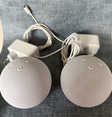 2x Amazon Echo Dot (5. Generation, Weiß)
