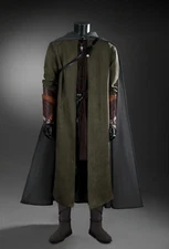 The Lord of the Ring Aragorn II The Two Towers Cosplay Costume Boot Halloween