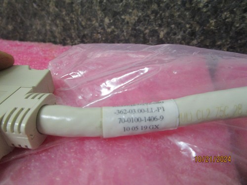 NEW! Zeiss Microscope Cable 70-0100-1406-9 RM8m8-0202-080 362-03.00-LL-P1 - Picture 5 of 6