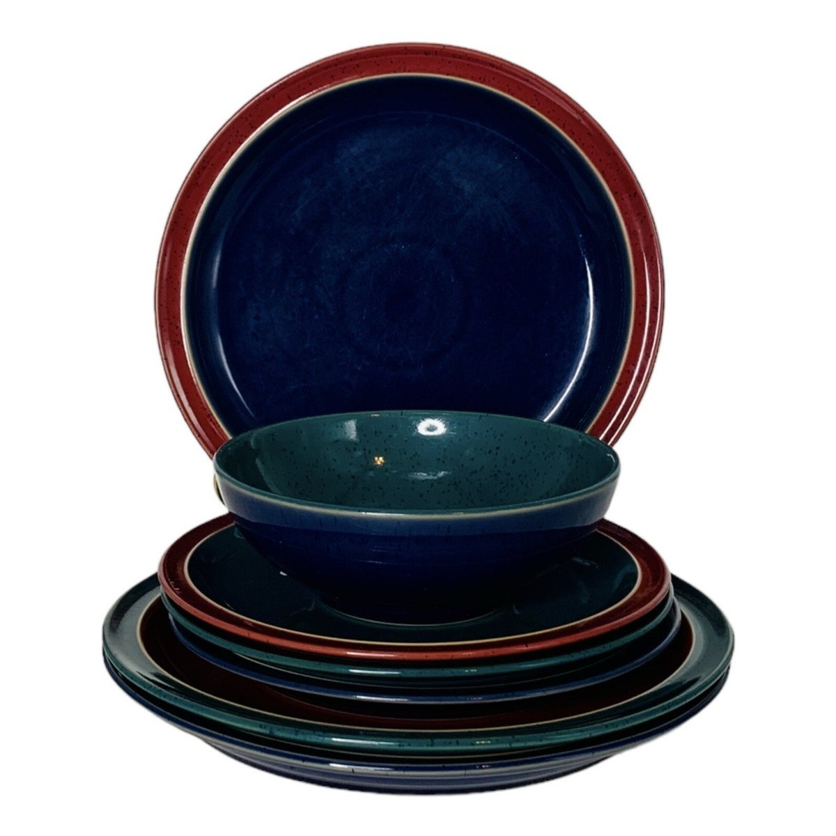 Denby Langley HARLEQUIN Speckled Stoneware Dinnerware CHOICE | eBay
