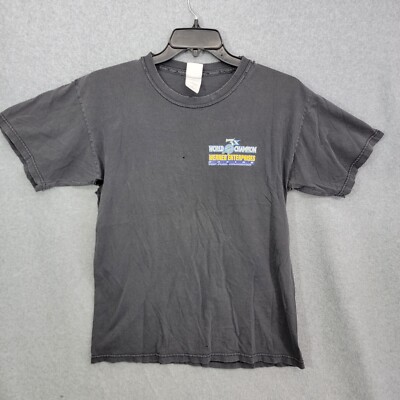 Vintage Y2K Werner Top Fuel Dragster IHRA Drag Racing T Shirt medium  trashed