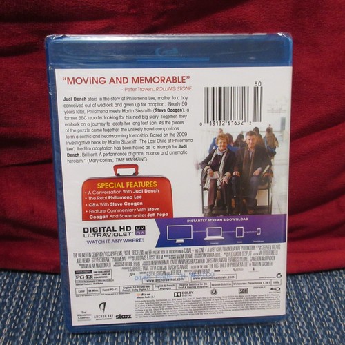 Philomena (Blu-Ray DVD, 2014) New Sealed - Picture 4 of 4