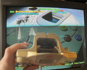 Sega Dreamcast Controller Yellowing HKT-7700 OEM Tested Working Pic's for demo
