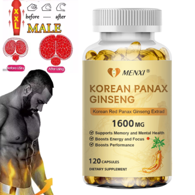 240 Capsules Best Korean Red Panax Ginseng Extract 1600mg Extra Strength NON -GMO - Foto 2