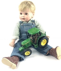 danbury mint john deere dolls