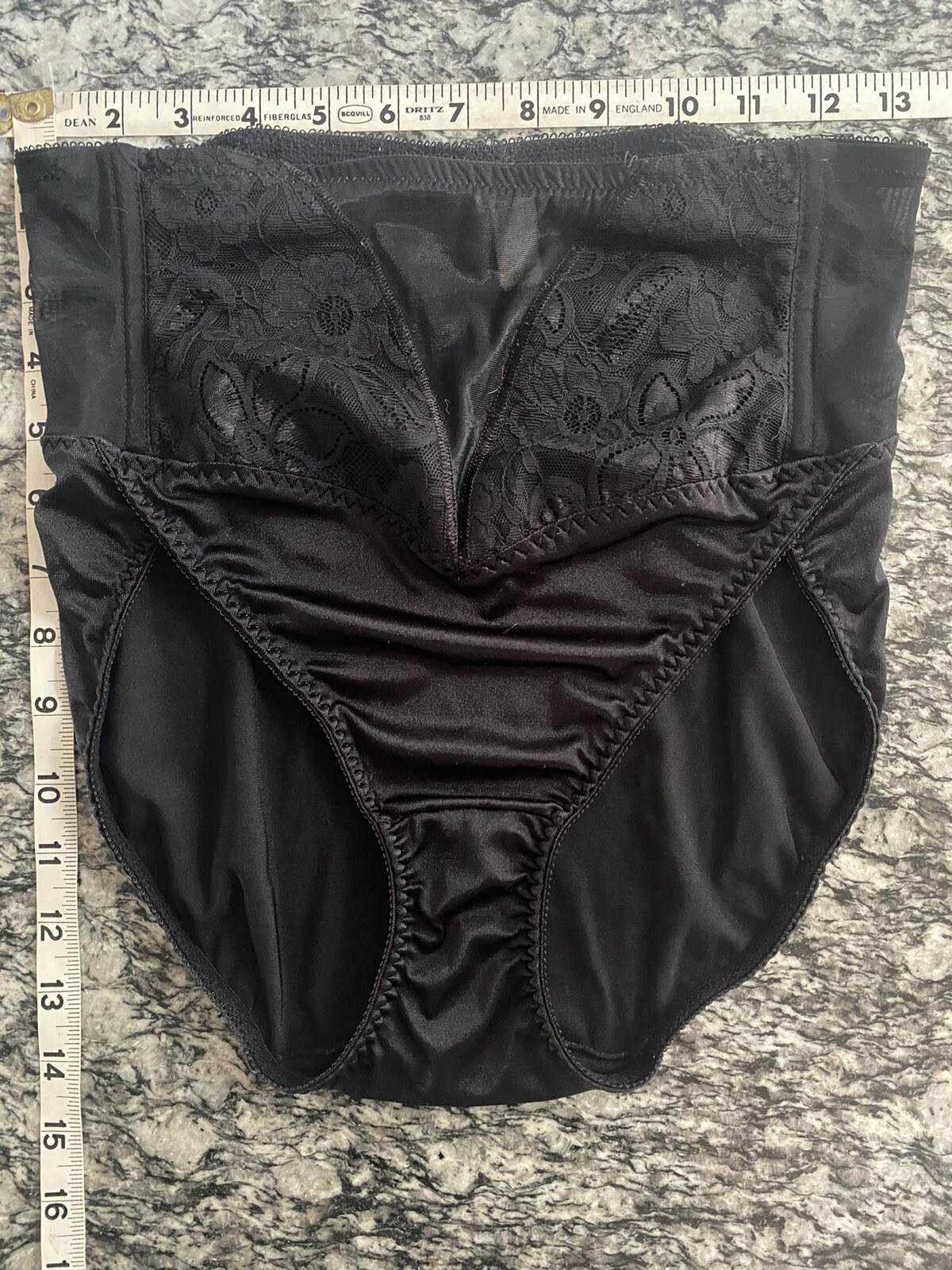 Vtg Bali Shaper Panties Ribbed Sz 29/30 Black Very Sexy eBay