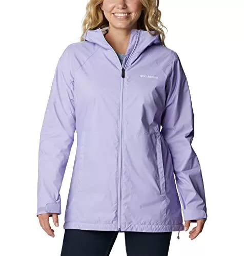 Chaqueta larga forrada con conmutación púrpura esmerilada para mujer  Columbia (WL0126-535) talla S