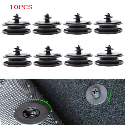 10Pcs Universal Auto Mat Teppich Clips Fixierung Griffs Klammern Bodenhalter Set