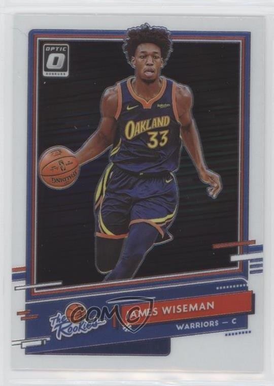 2020-21 Panini Donruss Optic The Rookies James Wiseman #2 09su