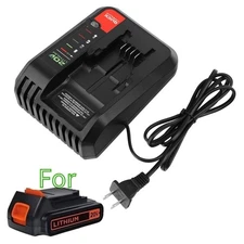 Replacement 20V Lithium Battery Charger for Porter-Cable,Black and Decker Tools