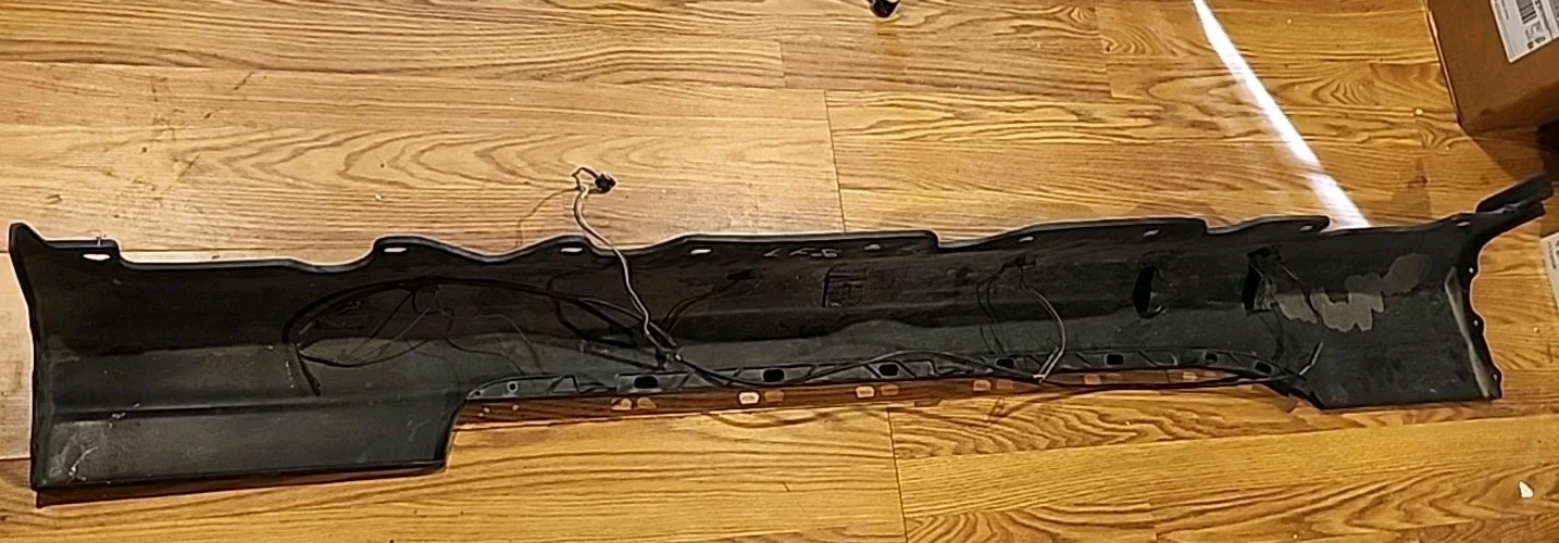 BRABUS 2003-2008 MERCEDES SL500 LEFT PASSENGER SKIRT ROCKER PANEL BLACK OEM