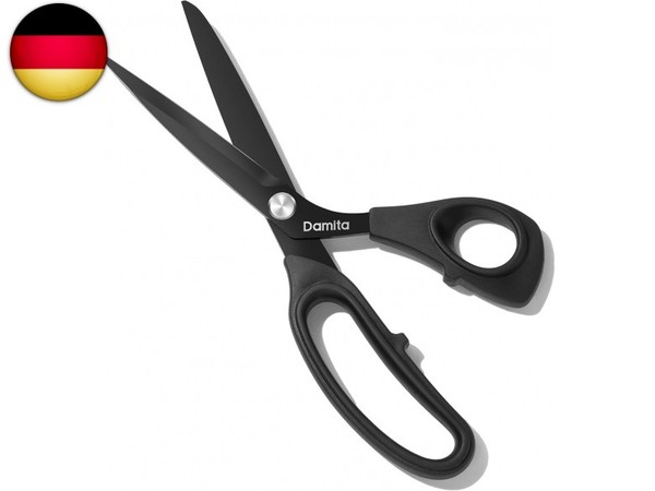 Damita Stoffschere, Schneiderschere Mit Robuste Schere, Schwarze-image