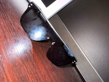 Louis Vuitton Men’s Monogram Square Sunglasses Black Tinted Z1082E 145mm
