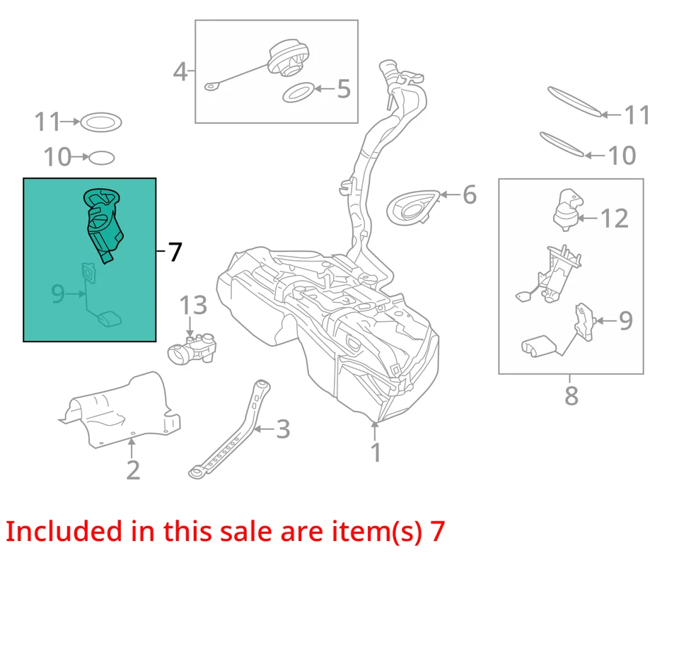 Fuel Pump 204 Type Pump Assembly C250 Coupe Fits 12-15 MERCEDES C-CLASS 853208 Foto 2 de 4