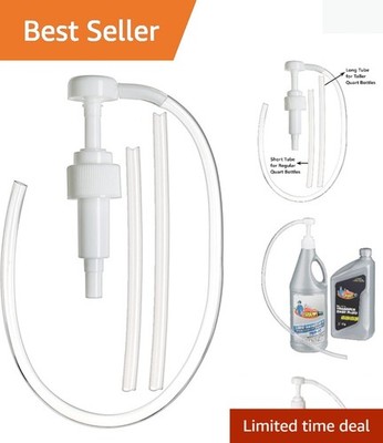 17-Inch Flexible Hand Pump for Gear Oil & Transmission Fluids - Easy Use