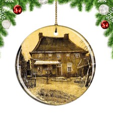 Van Gogh The Vicarage At Neunen Seen Fro Christmas ornament city travel souvenir