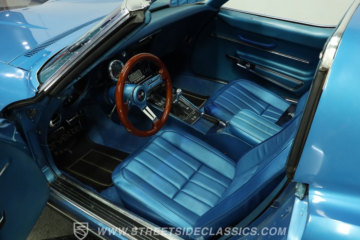 1968 Lemans Blue Chevrolet Corvette   | C3 Corvette Photo 5