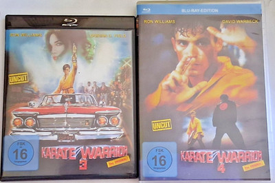 KARATE WARRIOR  3+4 [Uncut]  BLU-RAY