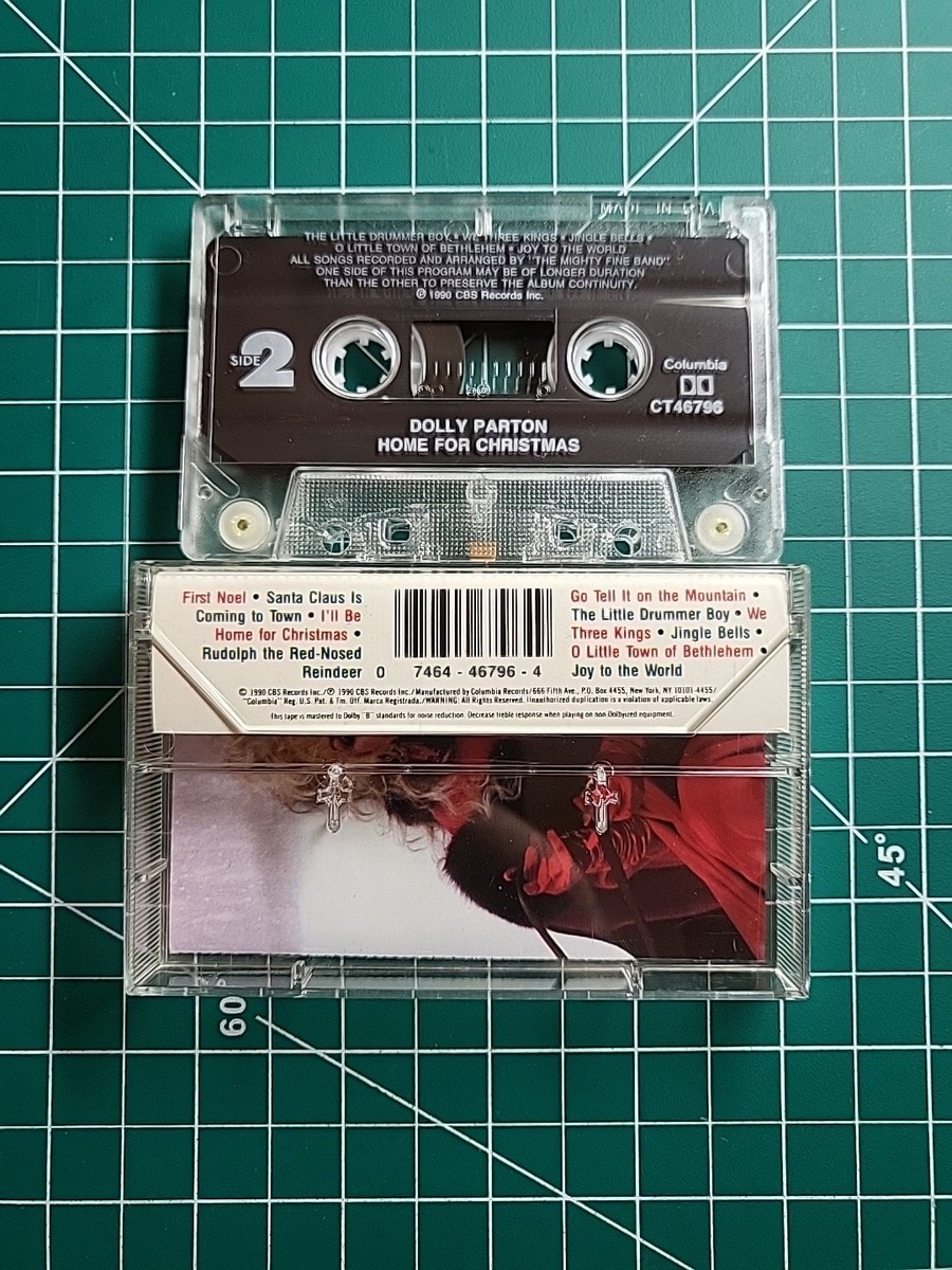 Home for Christmas by Dolly Parton (Cassette, CBS Records