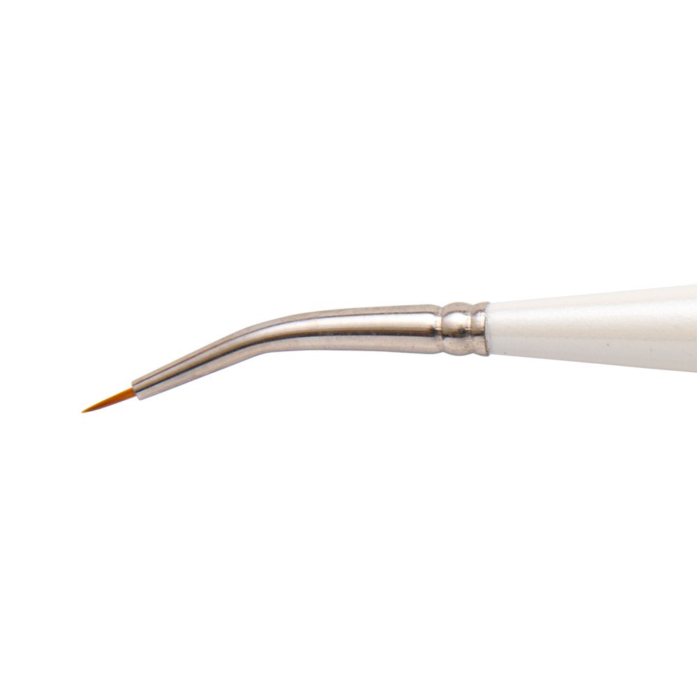 Silver Brush : Ultra Mini : Golden Taklon Brush : Series 2430S : Tear Drop : ...