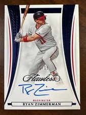 2023 Panini Flawless Ryan Zimmerman /15 11/15 Jersey Match!! Nationals #DA-RZ