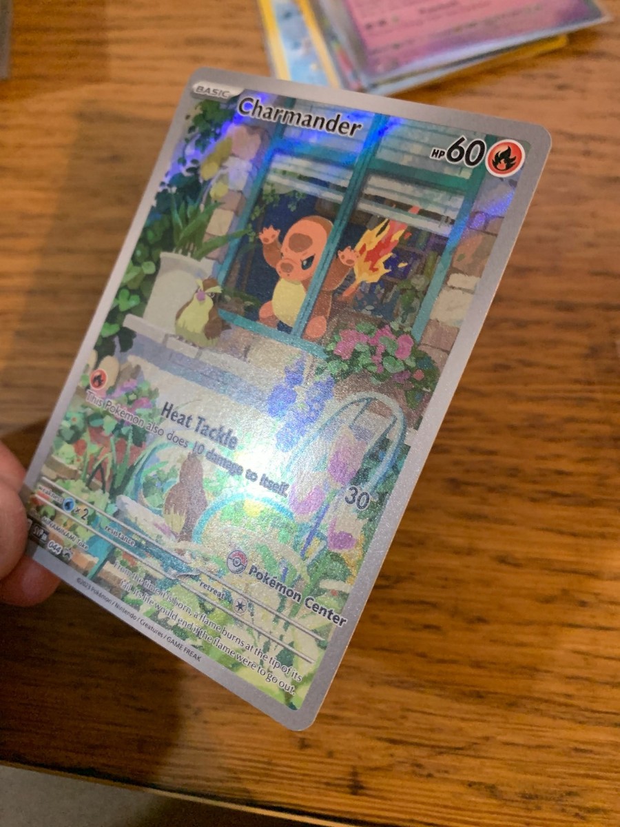 NM! Charmander SVP 044 Obsidian Flames Pokemon Center ETB Stamped