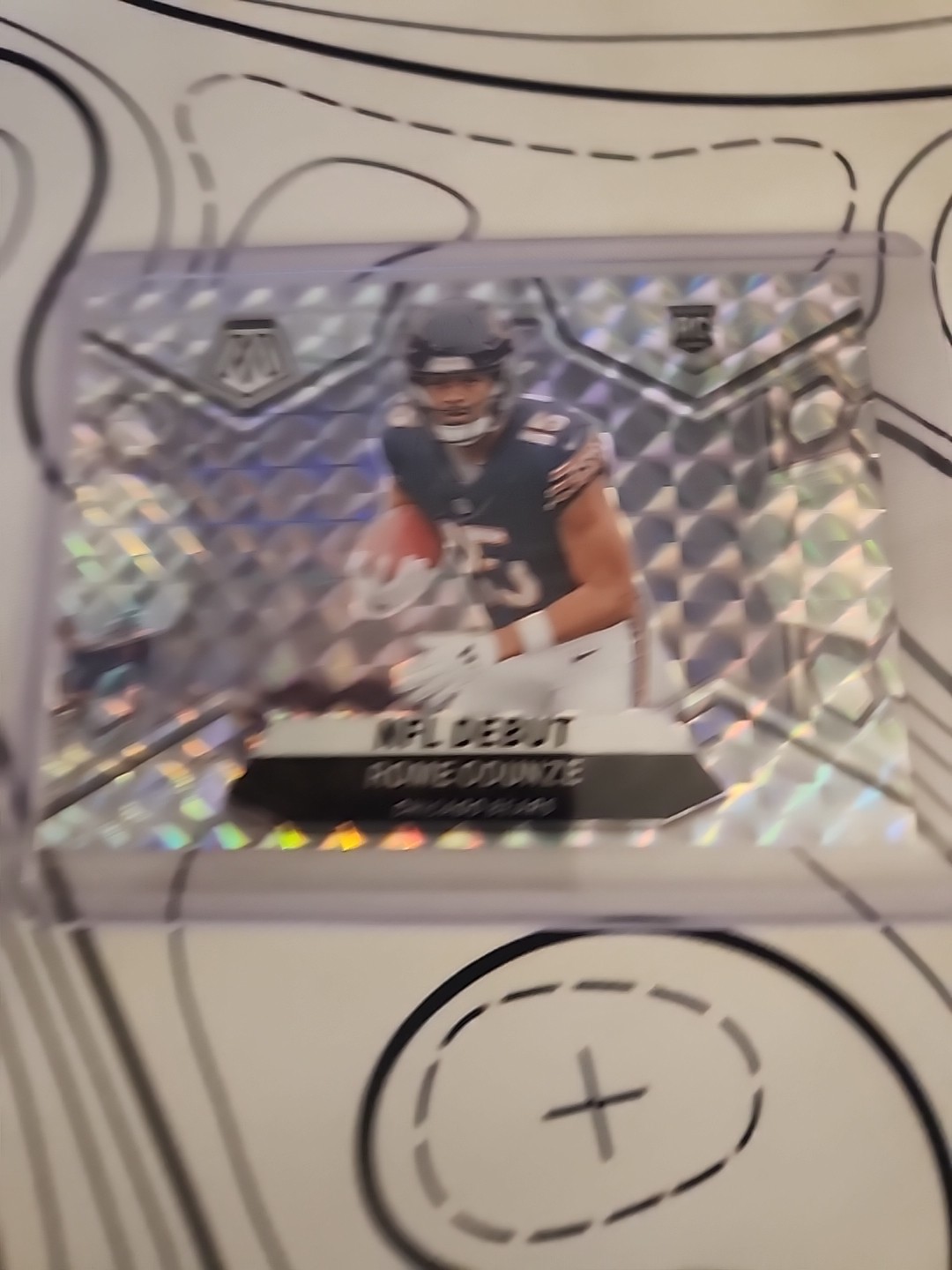 2024 Panini Mosaic - NFL Debut Rome Odunze #281 Mosaic Prizm (RC)