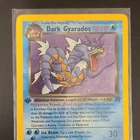 Dark Gyarados 8/82 Team Rocket 1st Edition Holo Rare 70 HP English