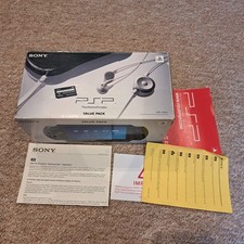 BOX ONLY Sony PlayStation Portable PSP-1003 K Value Pack Original Box & Inserts