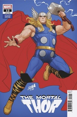Mortal Thor #12 David Nakayama Color Block Blue VAR Pre Order 7/1/26 Marvel