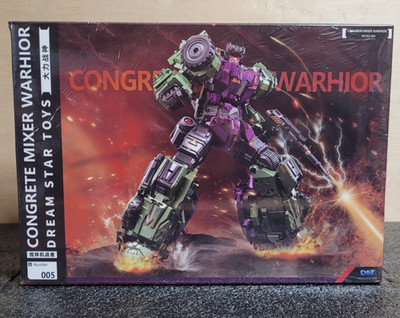 Dream Star Toys DST02-005  Concrete Mixer Warrior figure