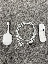 Google Chromecast with Google TV (4K) Snow White (Model No. GZRNL)