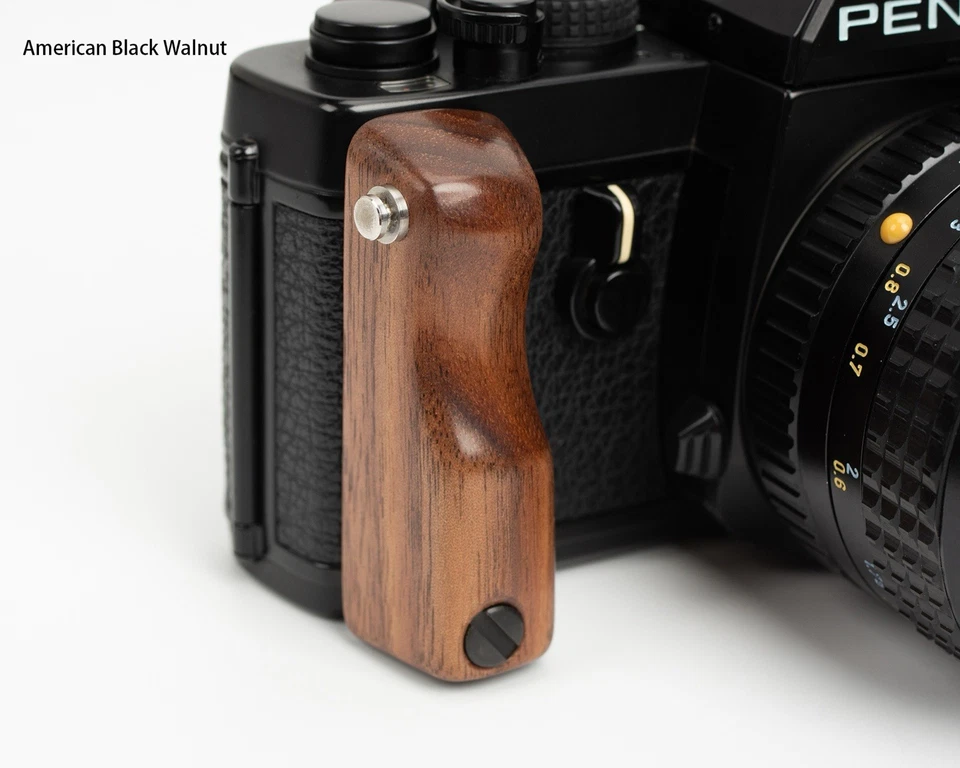 PENTAX LX GRIP Solid Wood American Black Walnut Camera GRIP B Type 37125 Limited - Image 3 of 4