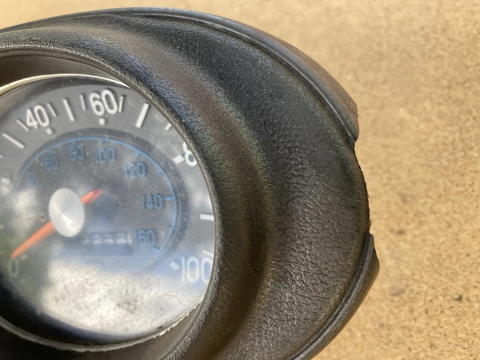 1972-76 Chevy LUV Pickup Gauge Cluster, Dash Insert, Speedometer, OEM, Chevrolet - Image 2 of 4