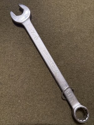 Wright Tools 7/8  Wrench Wright Grip 1128 USA   Unused