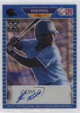 2021 Leaf Pro Set Metal 1989 Blue Wave 8/30 Ryan Spikes #PA-RS3 Auto 3hd