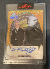 2026 Leaf Metal Presidents Day Bradley Whitford 1/1 Auto Autograph Card 