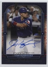 2024 Topps All-Star FanFest Auto Ivan Rodriguez #FFA-IR HOF