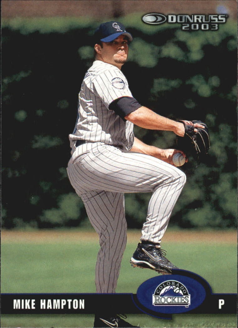 2003 Donruss Baseball Card #276 Mike Hampton