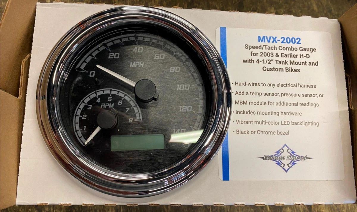 Dakota Digital Digital Speedometer Gauges Individual Gauges for