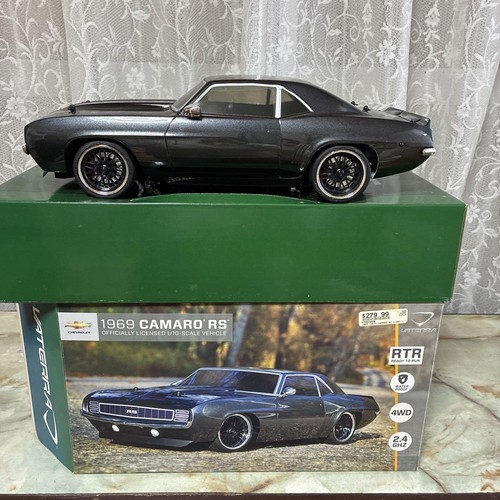 Vaterra 1969 Camaro RS RC Car Gunmetal Black Line Custom Wheels Unused - Picture 9 of 12