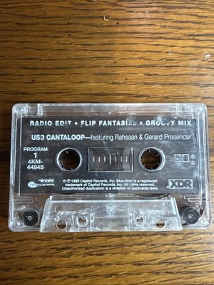 Us3 Featuring Rahsaan & Gerard Presencer    Cantaloop CASSETTE Single 1993