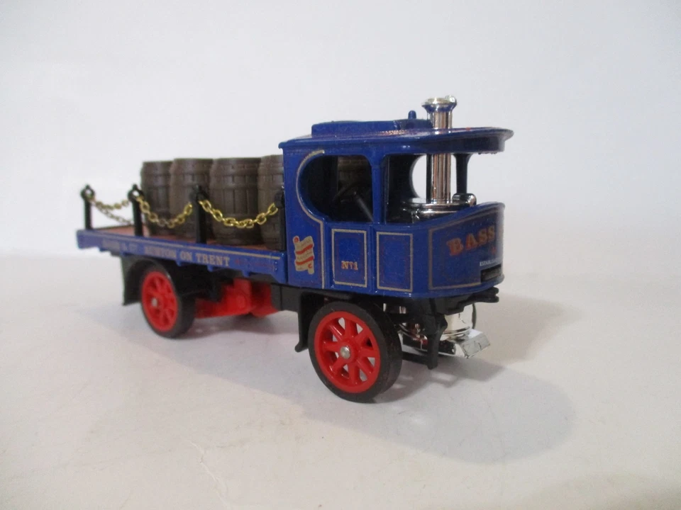 Vintage Matchbox MOY Bass & Co 1918 Atkinson Steam Truck  4 inch Diecast w/Box - Image 3 of 4