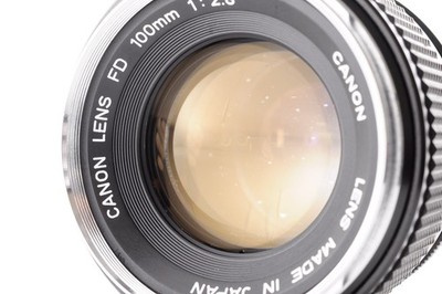 Canon Lens FD 100mm f/2.8 S.C. Excellent+++ from Japan Y2676 | eBay