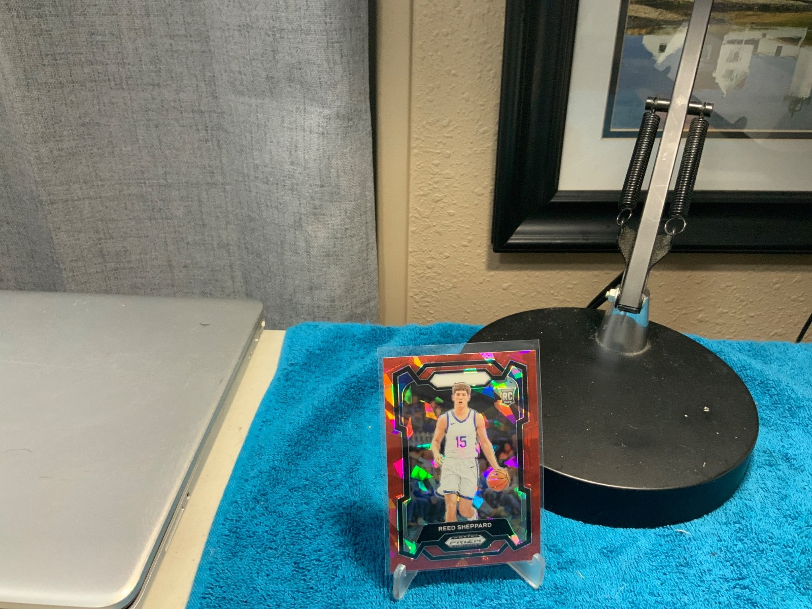 2024-25 Panini Prizm Draft Picks - Reed Sheppard #21 Red Ice Prizm (RC)