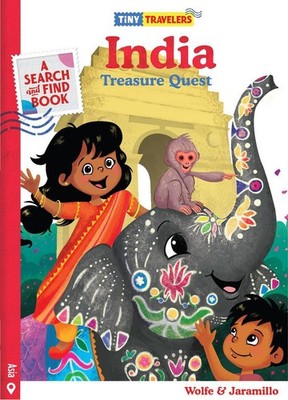 Tiny Travelers India Treasure Quest by Susie Jaramillo (English) Board Book Book