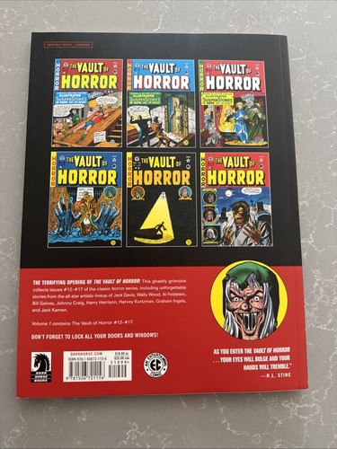 Brandneu The EC Archives: The Vault of Horror Vol 1 SC (Dark Horse) Softcover - Bild 2 von 2